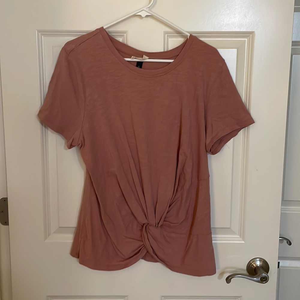 Twist Front Tee